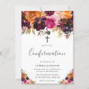 Search for girls confirmation invitations Watercolor