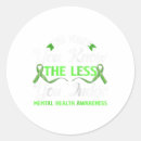 Search for mental health ribbon stickers Funny election