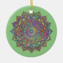 Search for mandala christmas tree decorations Psychedelic