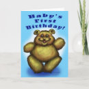 Search for baby birthday cards First