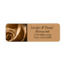 Search for sepia return address labels Elegant