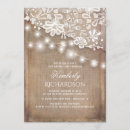 Search for burlap and lace birthday invitations Vintage