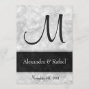 Search for diy monogram wedding invitations Black
