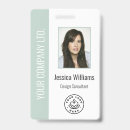 Search for green id badges Custom security