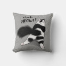 Search for black and white cat cushions Meow