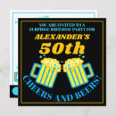 Search for beer mug invitations Cheers and beers