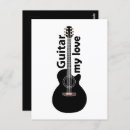 Search for modern music postcards Guitar