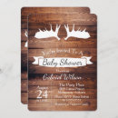 Search for moose baby shower invitations Rustic