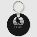 Search for birds vintage key rings Raven
