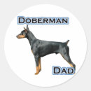 Search for doberman dad stickers Pinscher