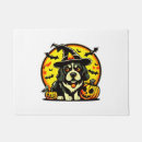Search for funny halloween doormats Dogs