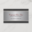 Search for brushed metal business cards Metallic
