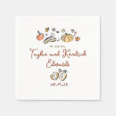 Search for fall wedding napkins Modern
