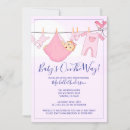 Search for clothesline invitations Whimsical
