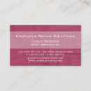 Search for for computer tech business cards Professional