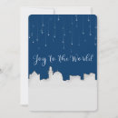 Search for religious christmas invitations Starry night
