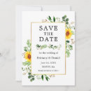 Search for sunflower save the dates Save our date
