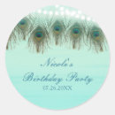 Search for peacock feather stickers Birthday