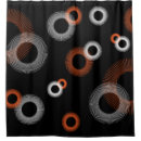 Search for retro black and white shower curtains Modern
