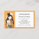 Search for house sitting business cards Cat