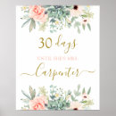 Search for countdown signs Bridal shower