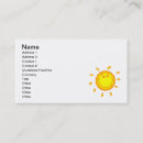 Search for sunshine business cards Fun