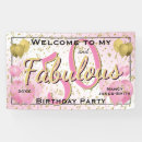 Search for pink gold 50th birthday party decor Welcome