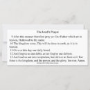 Search for lords prayer cards Bible