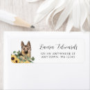 Search for german shepherd return address labels Pet
