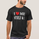Search for indulgent tshirts Self
