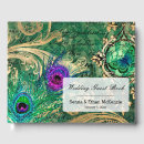Search for peacock guest books Vintage