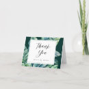 Search for tropical thank you cards Green