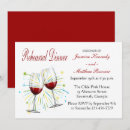 Search for wine dinner invitations Red