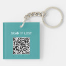 Search for lost keys key rings Qr code