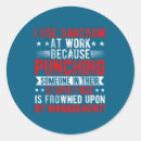 Search for sarcastic work stickers Aesthetic