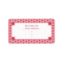 Search for red hibiscus return address labels Floral