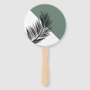 Search for palm leaf hand fans Tropical