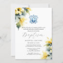 Search for blue and yellow invitations For kids