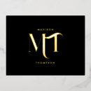 Search for gold foil postcards Trendy