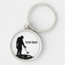 Search for treasure rounded key rings Metal detector