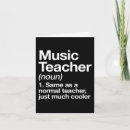 Search for music school cards Teacher