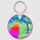 Search for rainbow bird key rings Colourful