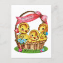 Search for vintage easter chicks postcards Happy