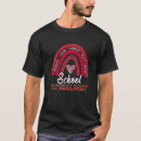 Search for school psychologist tshirts Rainbow