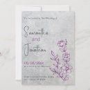 Search for concrete invitations Trendy