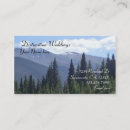 Search for destination business cards Mountain