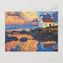 Search for norwegian postcards Watercolor