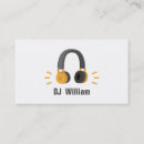 Search for disco business cards Deejay