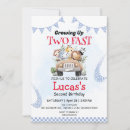 Search for two fast birthday invitations Cute