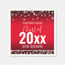 Search for high school reunion napkins College